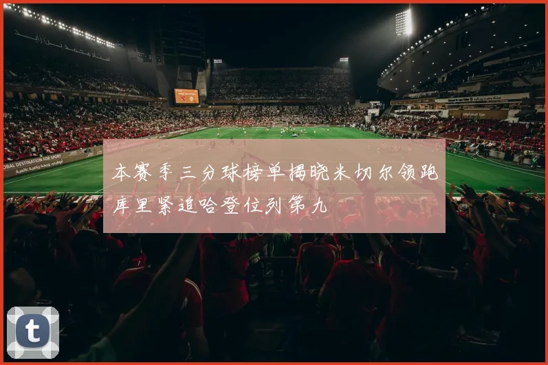 本赛季三分球榜单揭晓米切尔领跑库里紧追哈登位列第九